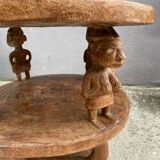 Wooden African lounge