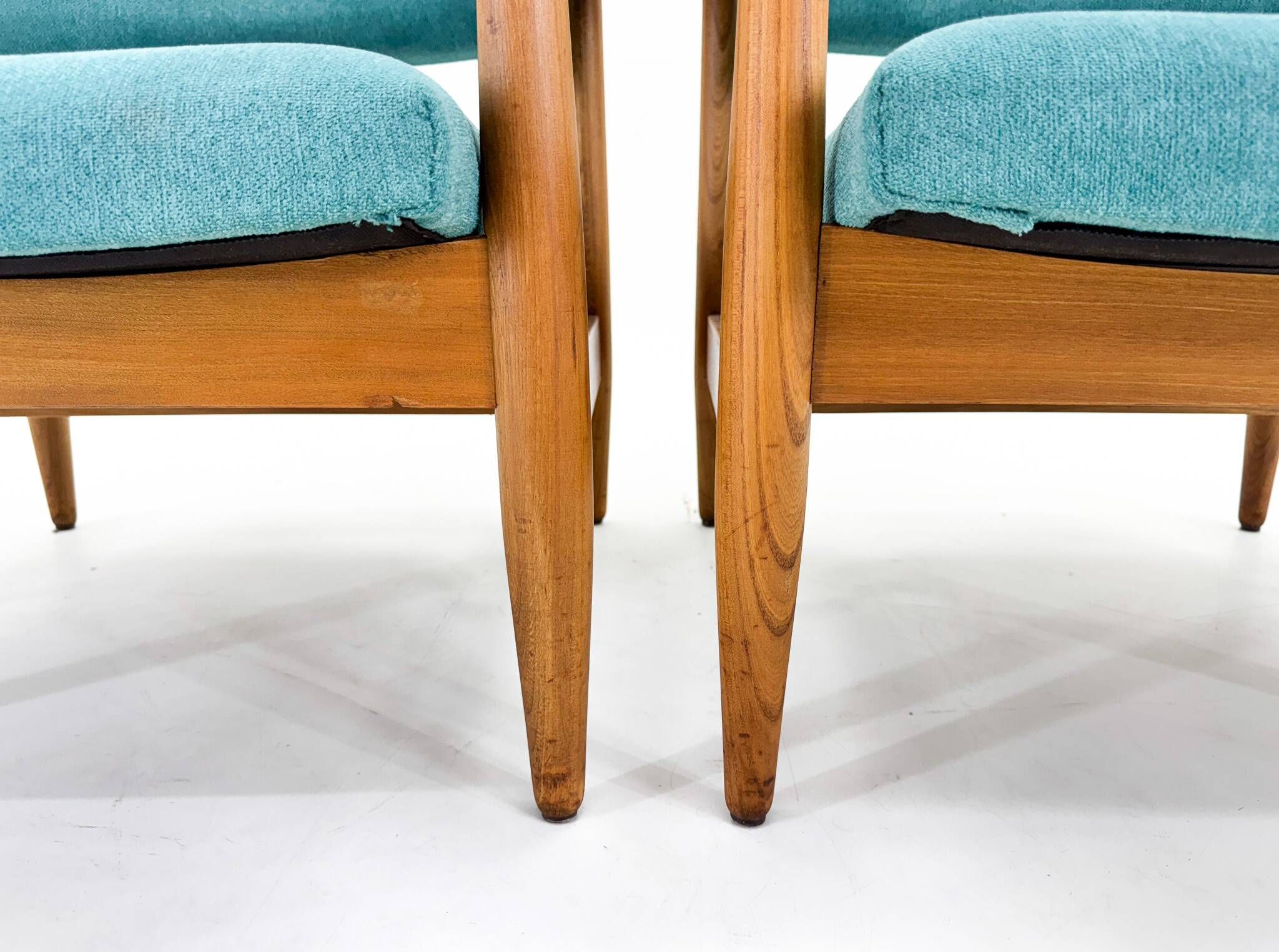 Paire de fauteuils vintage, Tchécoslovaquie, 1970
