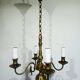 4-light Dutch chandelier