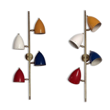 Wall Lamp 4 Multicolored Cones