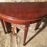 Walnut playing table