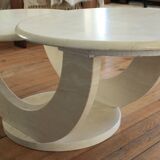 Travertine/marble coffee table