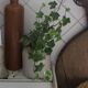 Mustard pot glazed gray sandstone