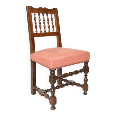 Chaise style Louis XIII