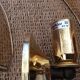 4 vintage wall lamps
