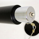Black & Silver Table Lamp by Josef Hurka for Napako, 1970s