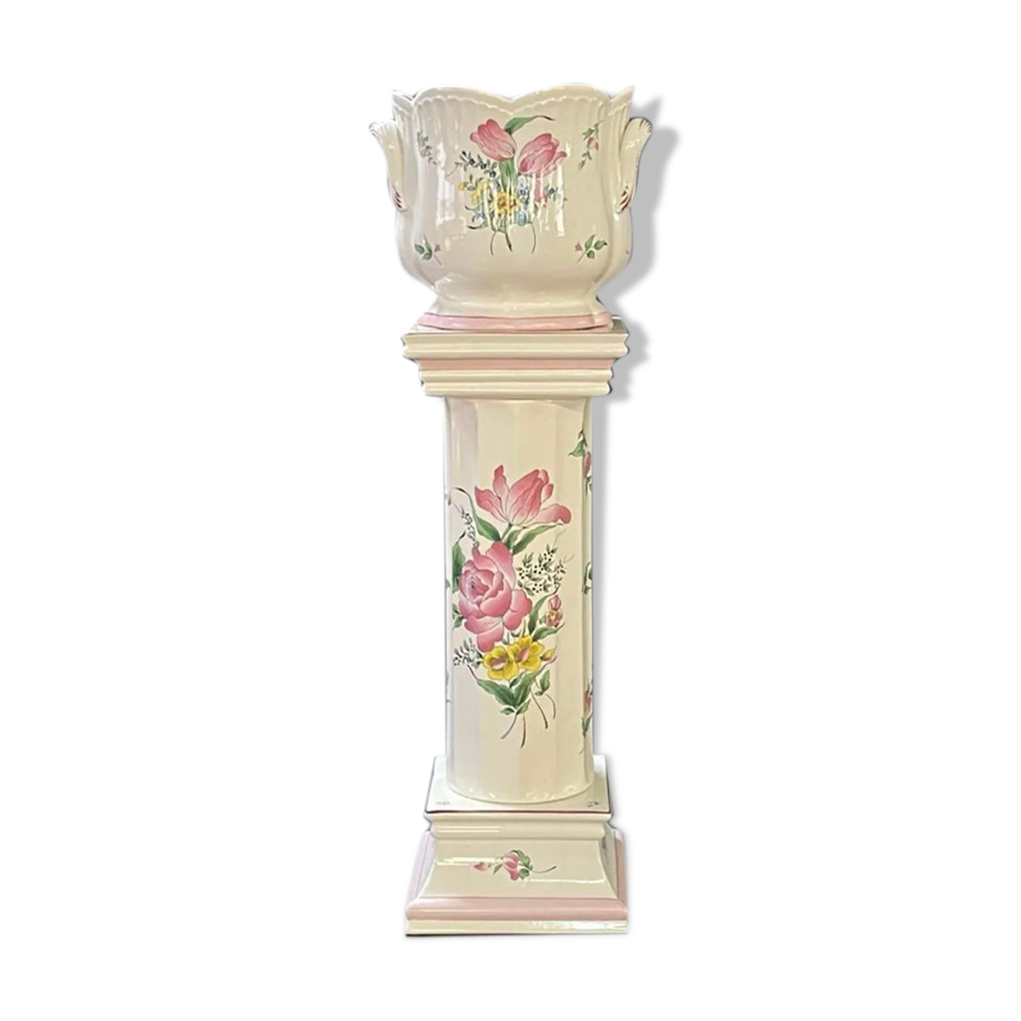 Pot cover and column Luneville Saint-Clement