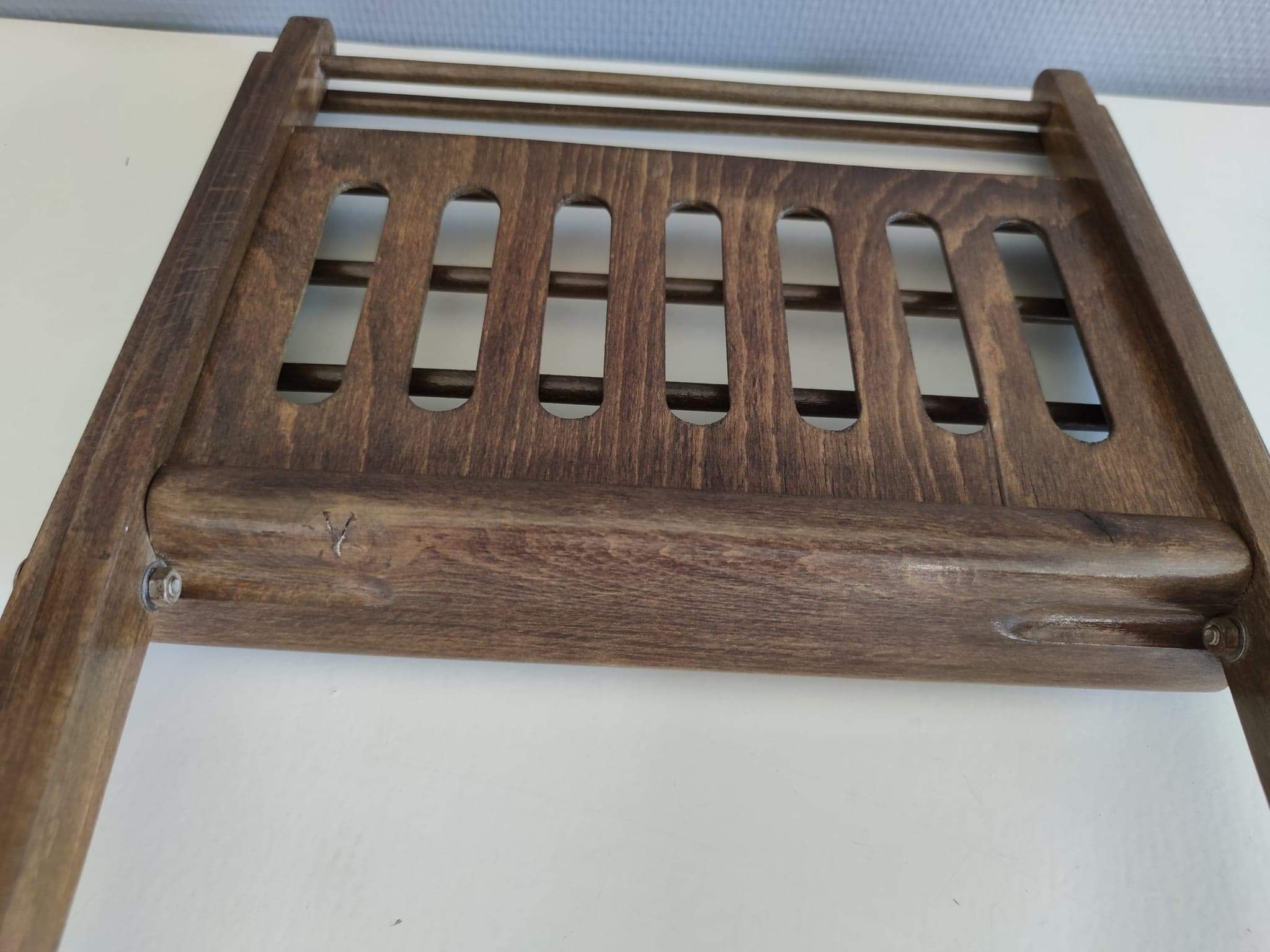 Braakman beech magazine holders from the 1970s