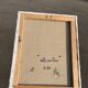 Vintage oil painting on canvas signed Michel 1987