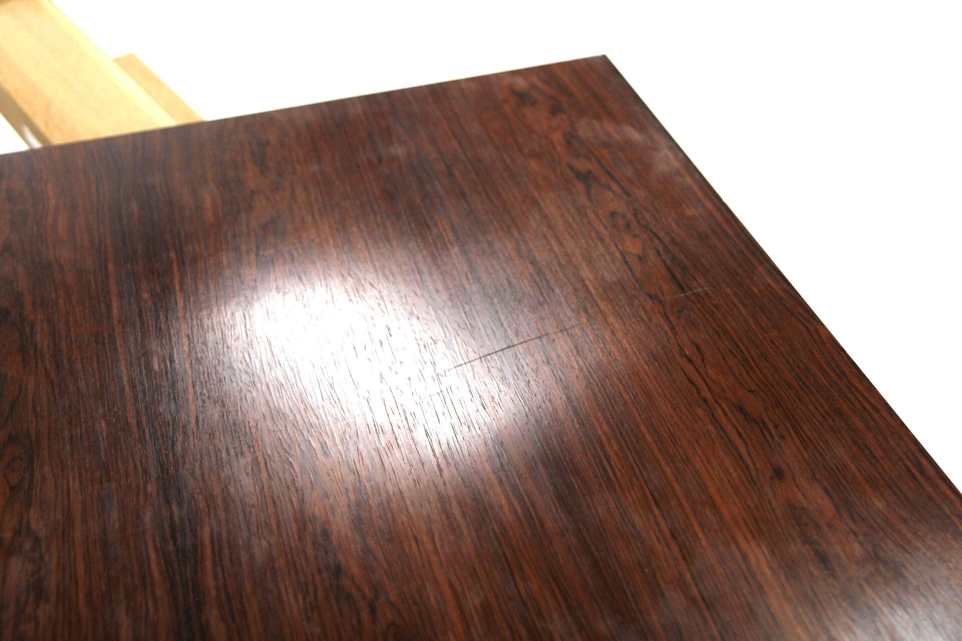 Scandinavian dining table in rosewood, Rosengren, Denmark.