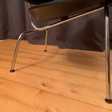 Leather armchair LCM designed by Charles & Ray Eames, Vitra