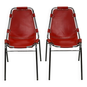 Ensemble de deux chaises - 1960s