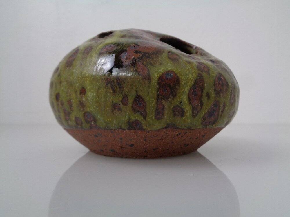 Danish Studio Ceramic Vase, 1960s