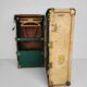 1930s wardrobe steamer trunk by Hartmann – goat skin chest