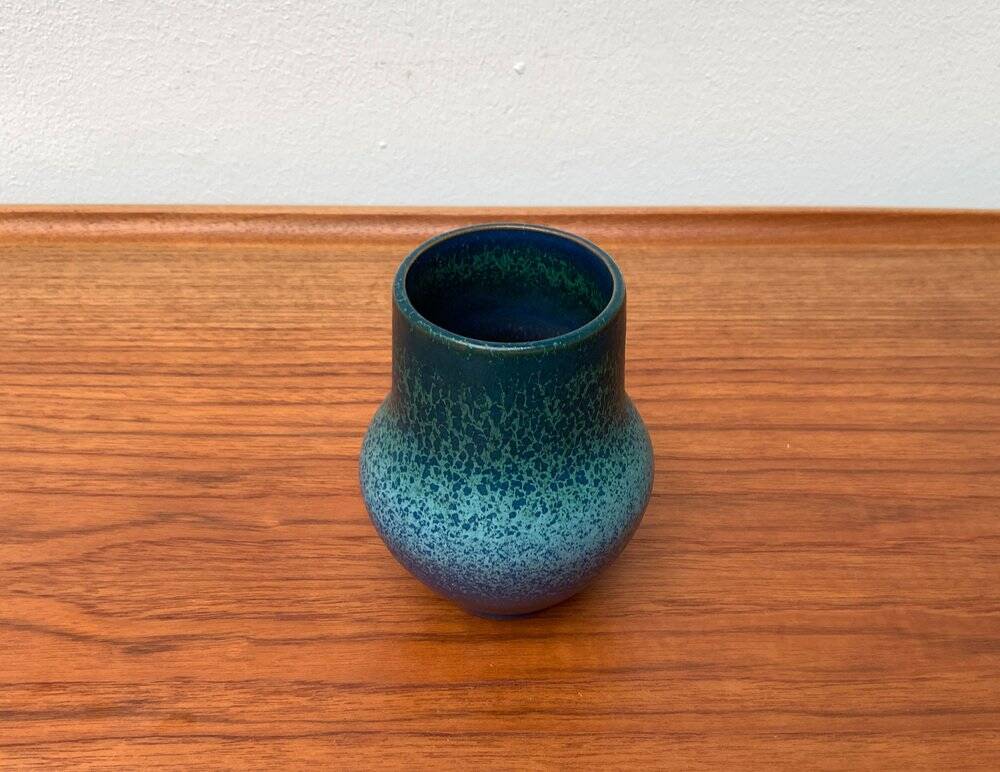 Mid-Century German Minimalist Ceramic Vase from Karlsruher Majolika, 1960s