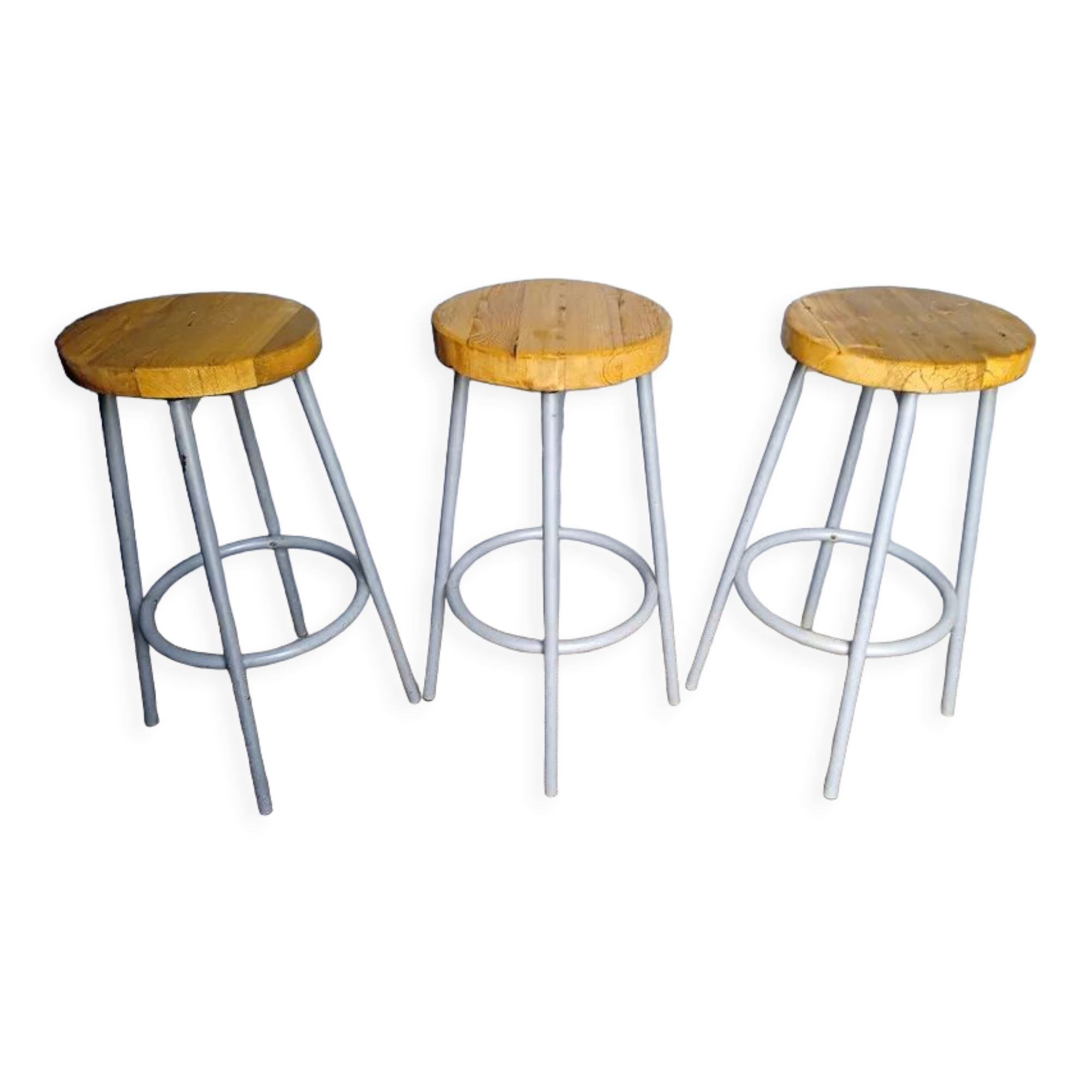 Set 3 bar top stools