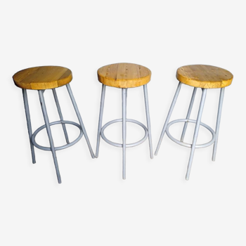 Set 3 bar top stools