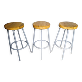Lot 3 tabourets haut de bar