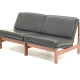2x Moduline armchairs designed by Ole Gjerløv Knudsen & Torben Lind for Cad