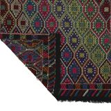 Tapis Kilim turc anatolien vintage fait main 190 cm x 148 cm