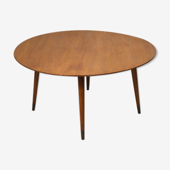 Table basse ronde années 60