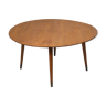 Table basse ronde années 60