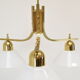 Mid-century design Chandelier,1980's.