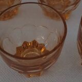 50's glasses art deco line