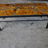 Vintage ceramic coffee table.