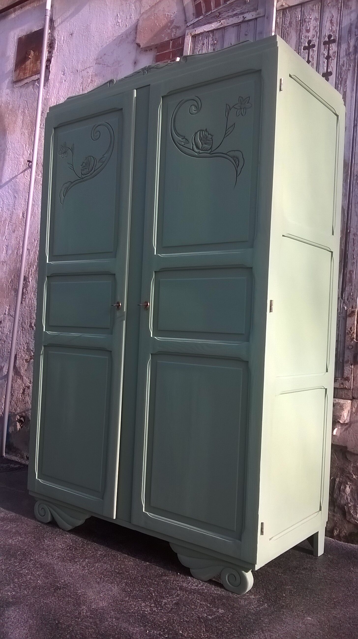 Parisian art deco wardrobe