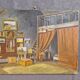 Tableau chambre d'artiste