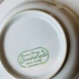 Italian ceramic plates model Fruits