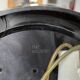 Large circular ceiling light Space Age