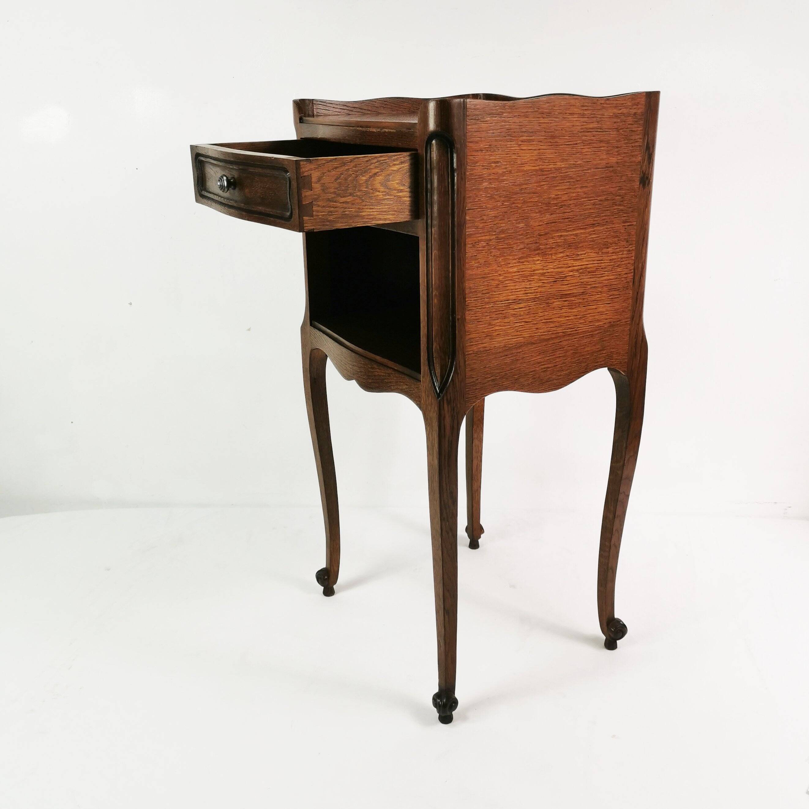 Louis XV style cabinet with drawer, France 1950s