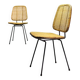 Cane Dutch Design Side Chairs