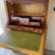 Wood and marble secretary