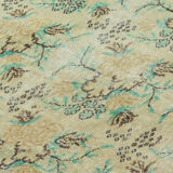 Anatolian handmade vintage rug 270 cm x 180 cm