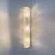 Mid-century design Murano glass wall sconces, Germany, 1970s