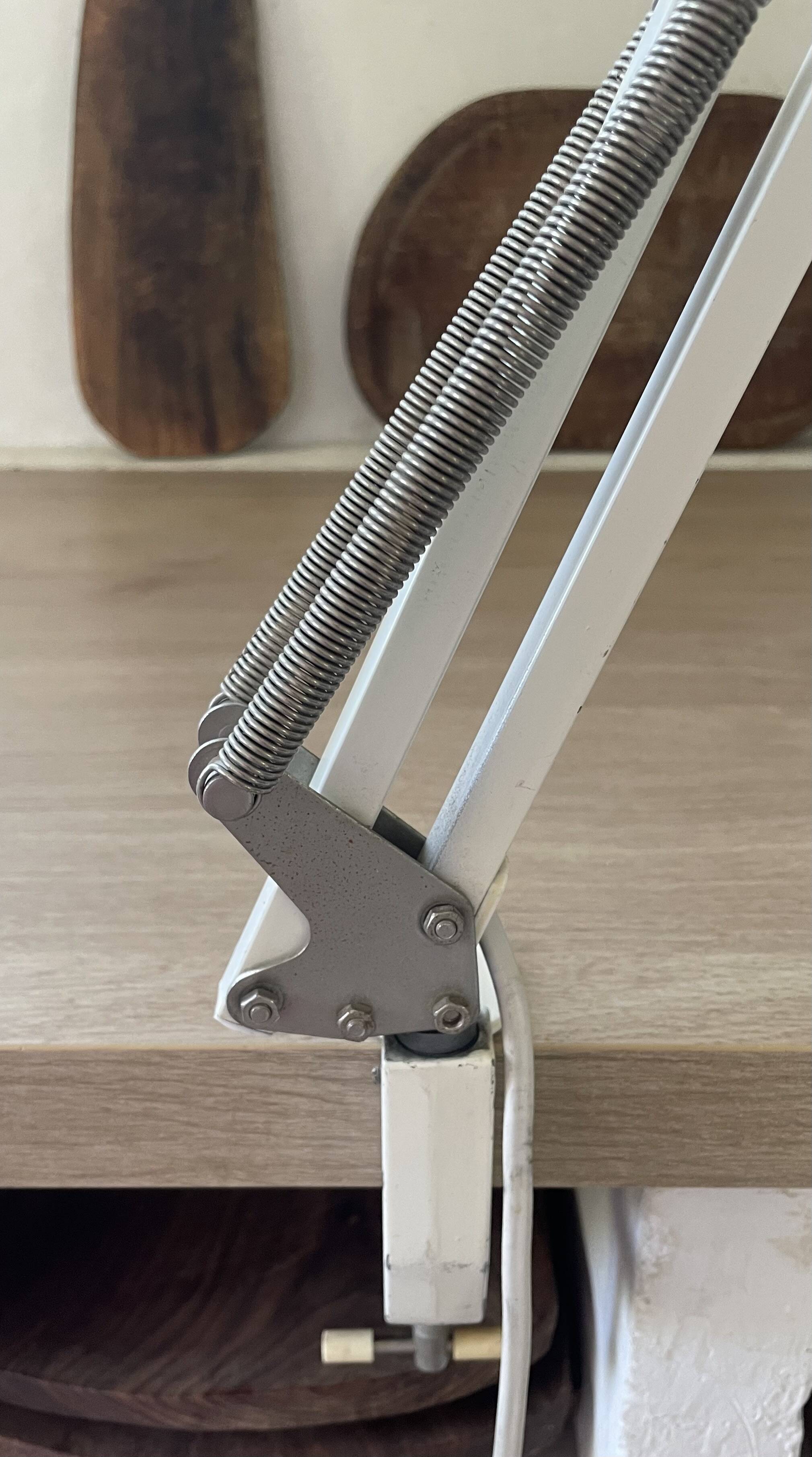 Lampe d’architecte Wechselstrom, lampe industrielle articulée RDA 70´s