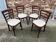 4 vintage bistro chairs