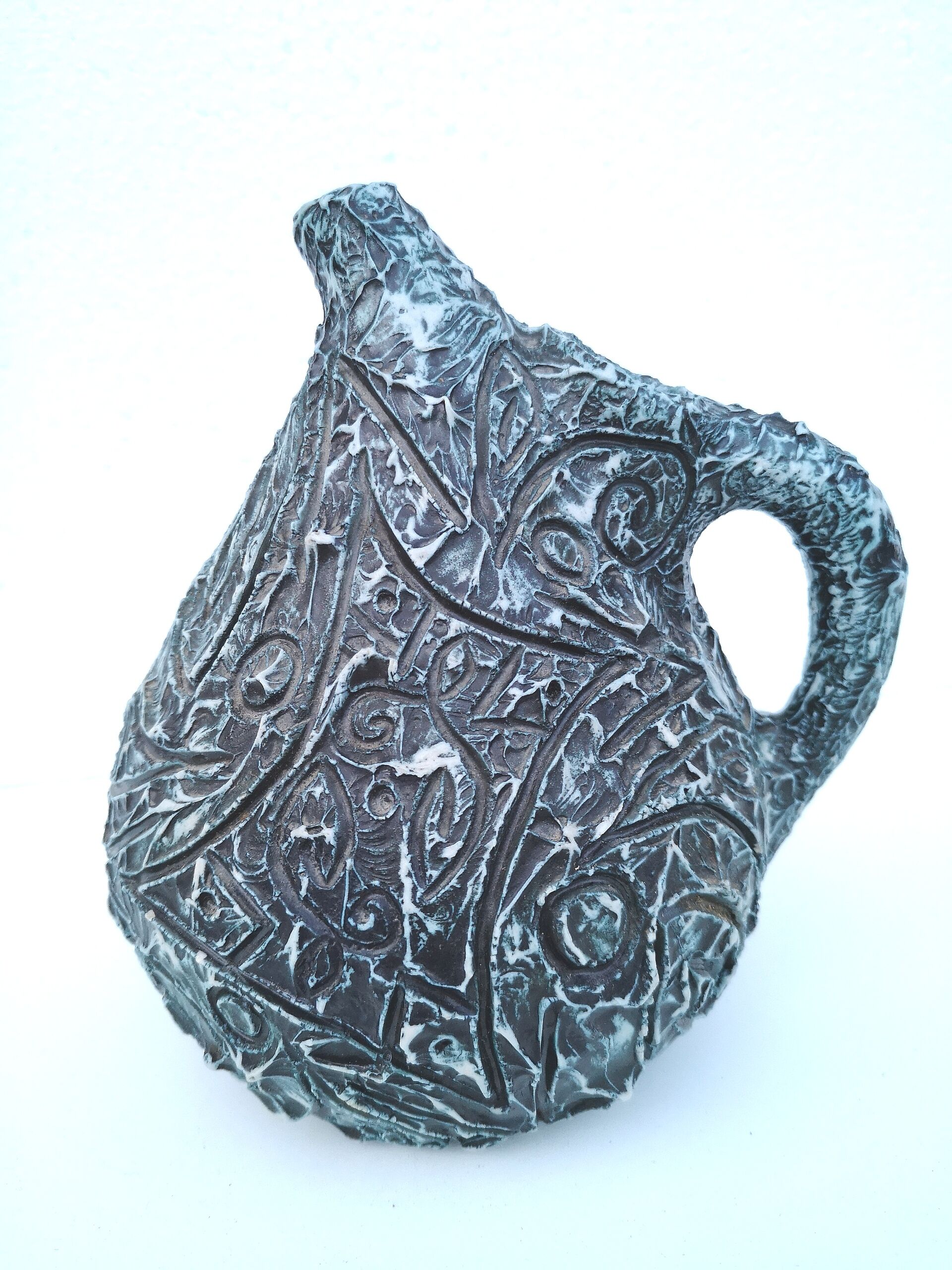 Vase Pitcher - unique piece - Model Arroka - Basque