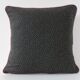 Black and pink liberty square cushion