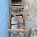 Old wooden stepladder