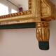 Miroir Louis XVI en bois doré 35x 65cm