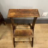Small folding step stool from the 19th century