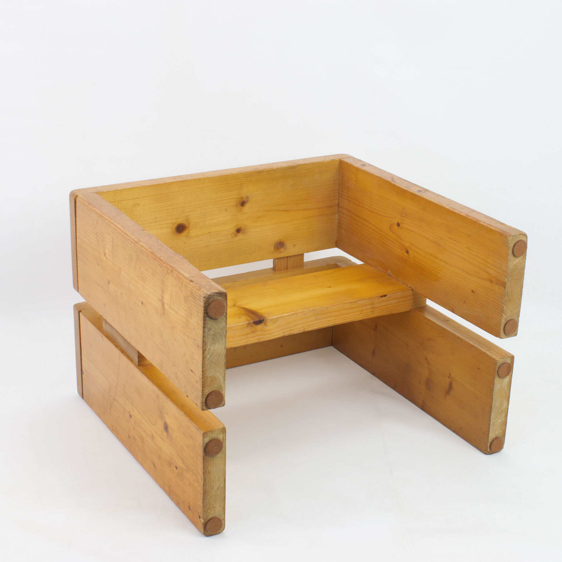 Stool by Charlotte Perriand for Les Arcs 1968