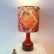 Lampe d'accent recyclée – céramique ouest-allemande | sans fil | pièce unique