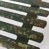 Wrought iron plant door