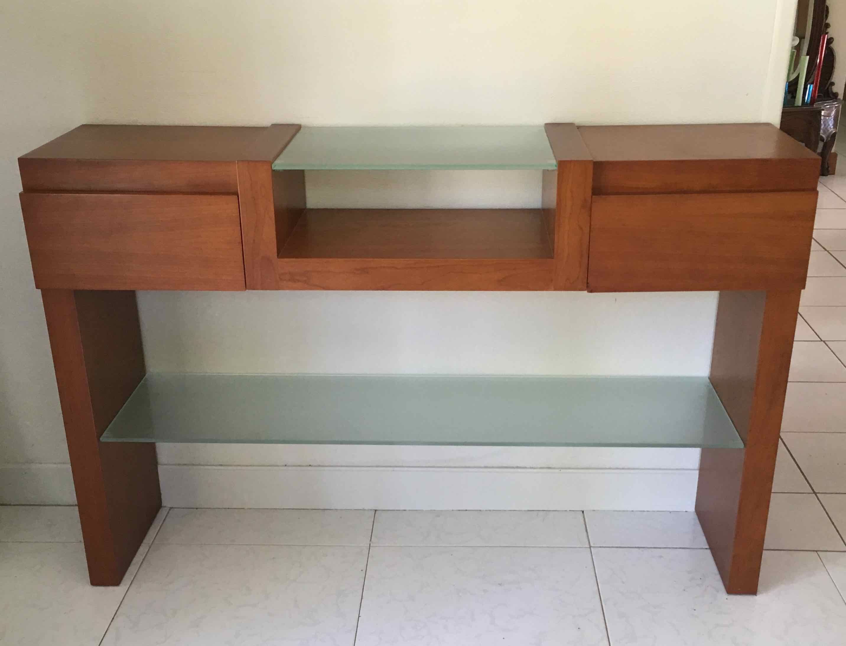 Console design teck Italie 1980