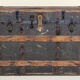 Antique vintage wooden chest